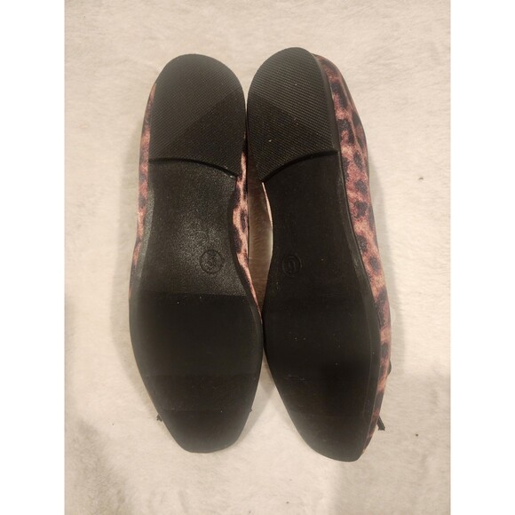 SM NewYork Steve Madden Zion Leopard Print Ballerina Flats Women's Size 6 - Picture 5 of 6